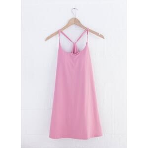 Sleeveless Active Tennis Dress with Unitard Liner